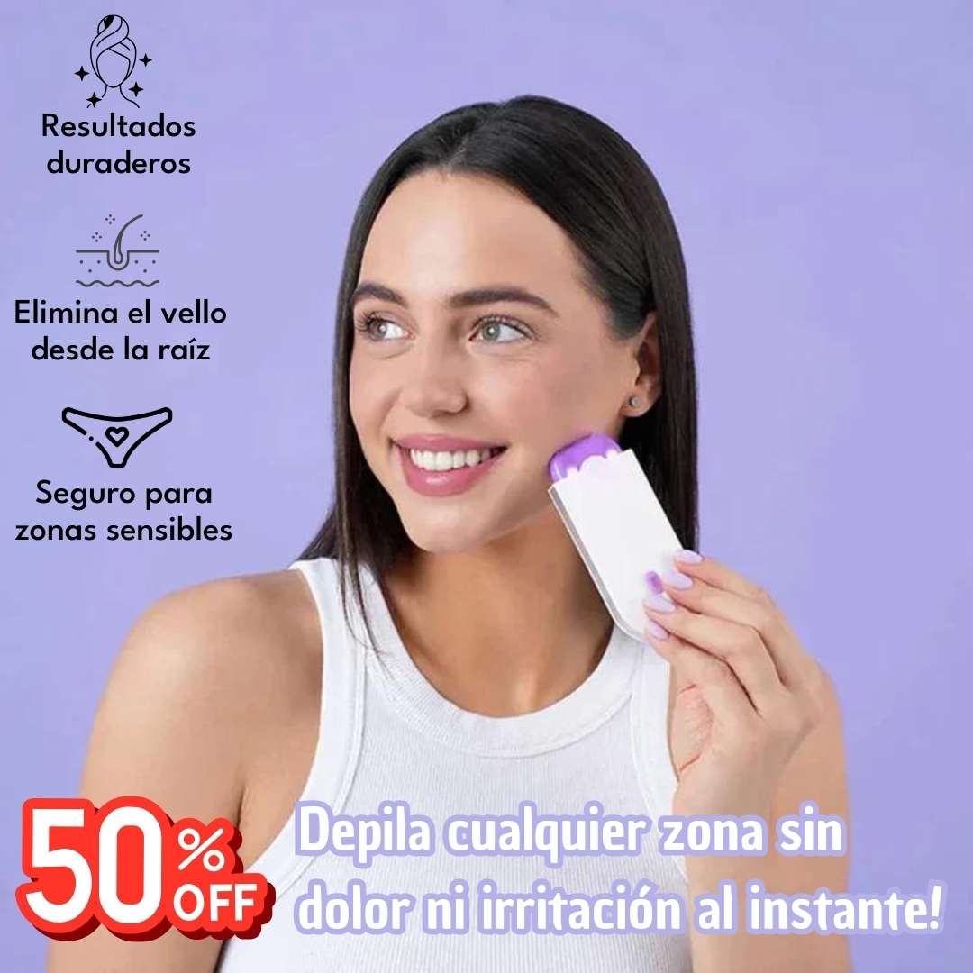 Depiladora Sin Dolor - Piel Suave al Instante - 50% DESCUENTO