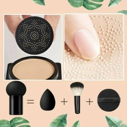 BASE DE MAQUILLLAJE NATURAL AIR CUSHION PRO CON APLICADOR INDIVIDUAL - 40% DESCUENTO