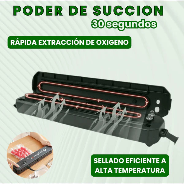 Sellador al Vació de Alimentos - Vacuum Sealer