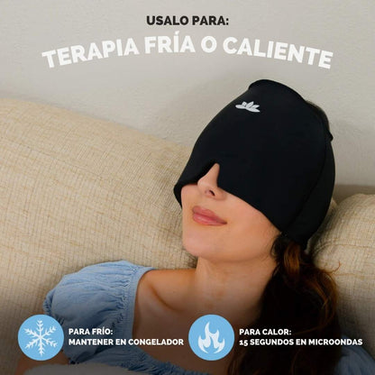 Gorro Para el Alivio del Dolor de Cabeza y Migraña - TheraSoothe™